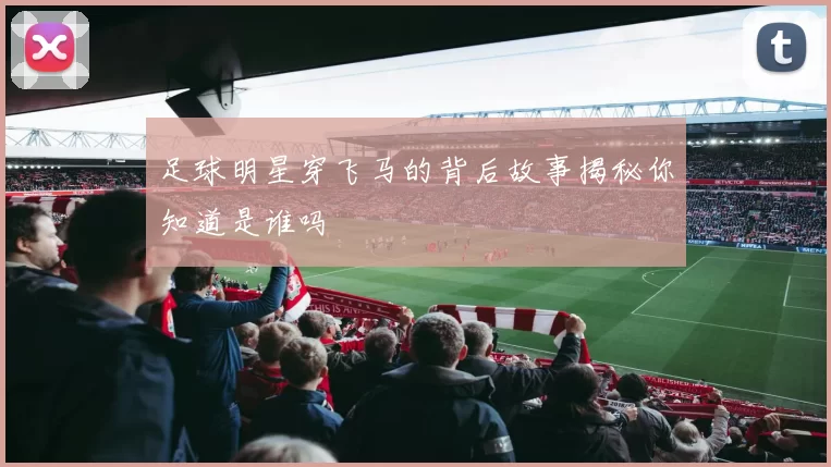 足球明星穿飞马的背后故事揭秘你知道是谁吗