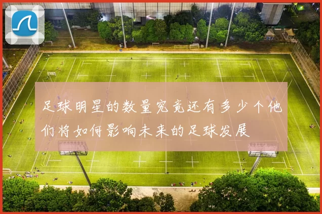 足球明星的数量究竟还有多少个他们将如何影响未来的足球发展