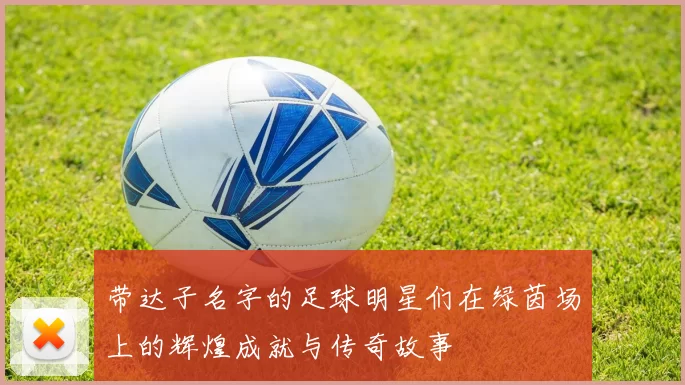 带达子名字的足球明星们在绿茵场上的辉煌成就与传奇故事