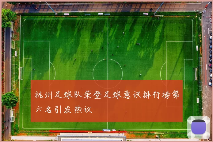 杭州足球队荣登足球意识排行榜第六名引发热议
